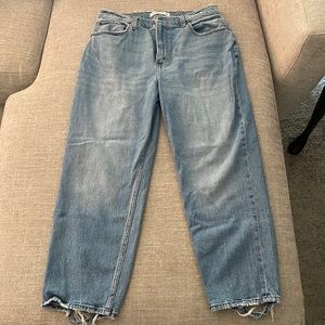 Abercrombie & Fitch, Ankle Straight, Ultra High Rise
